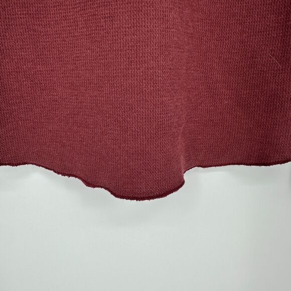 American Apparel Dexter Morgan Kill TV Shirt Mens Large Burgundy Thermal Henley - Picture 4 of 9